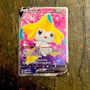 Jirachi V Basic- Foil- HP 180